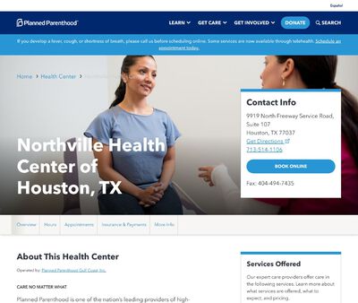 STD Testing at Planned Parenthood - Northville Health Center